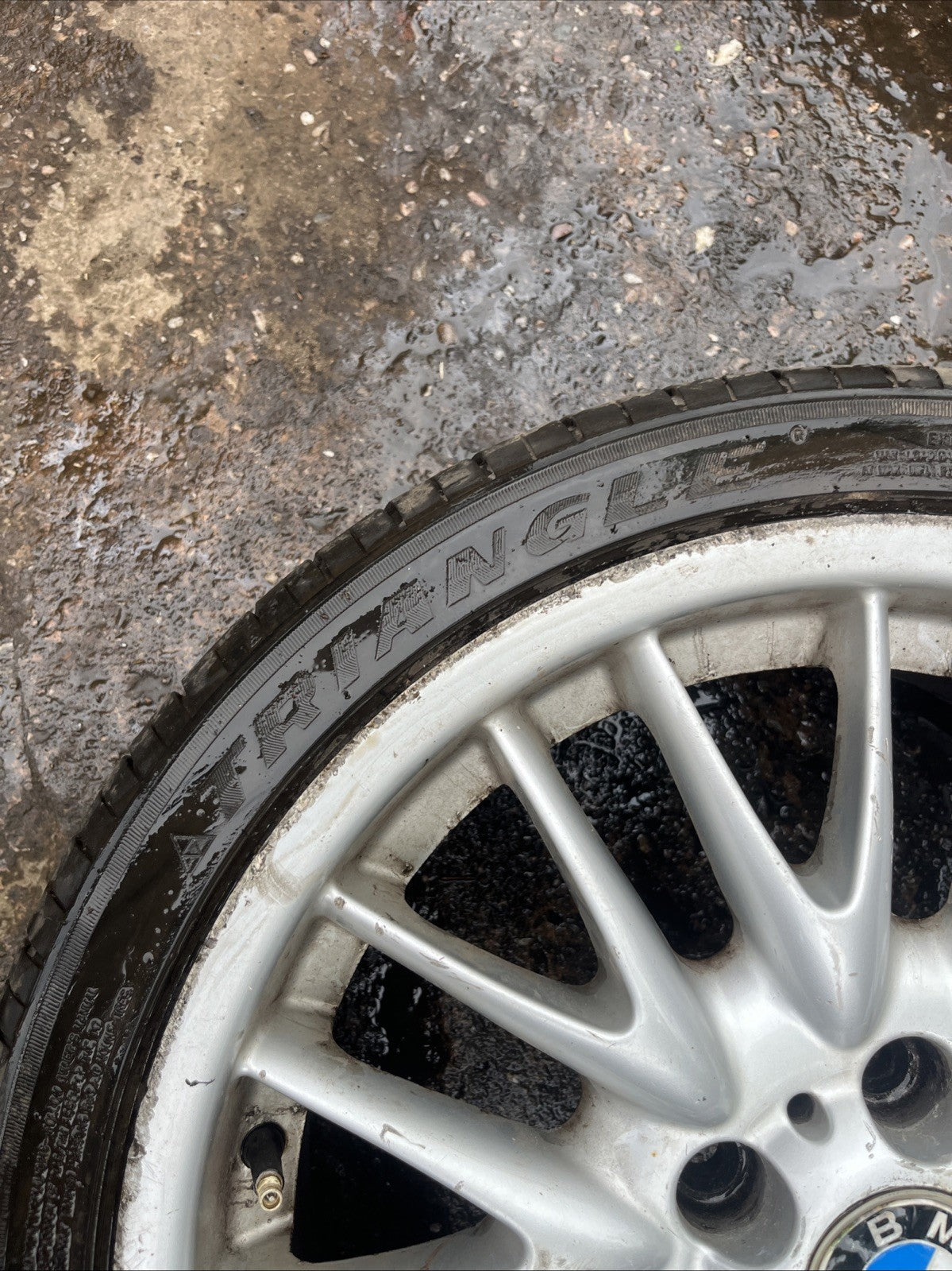 18" 5x120 BMW e46 Original Staggered MV1 Alloy Wheels - SINGLE