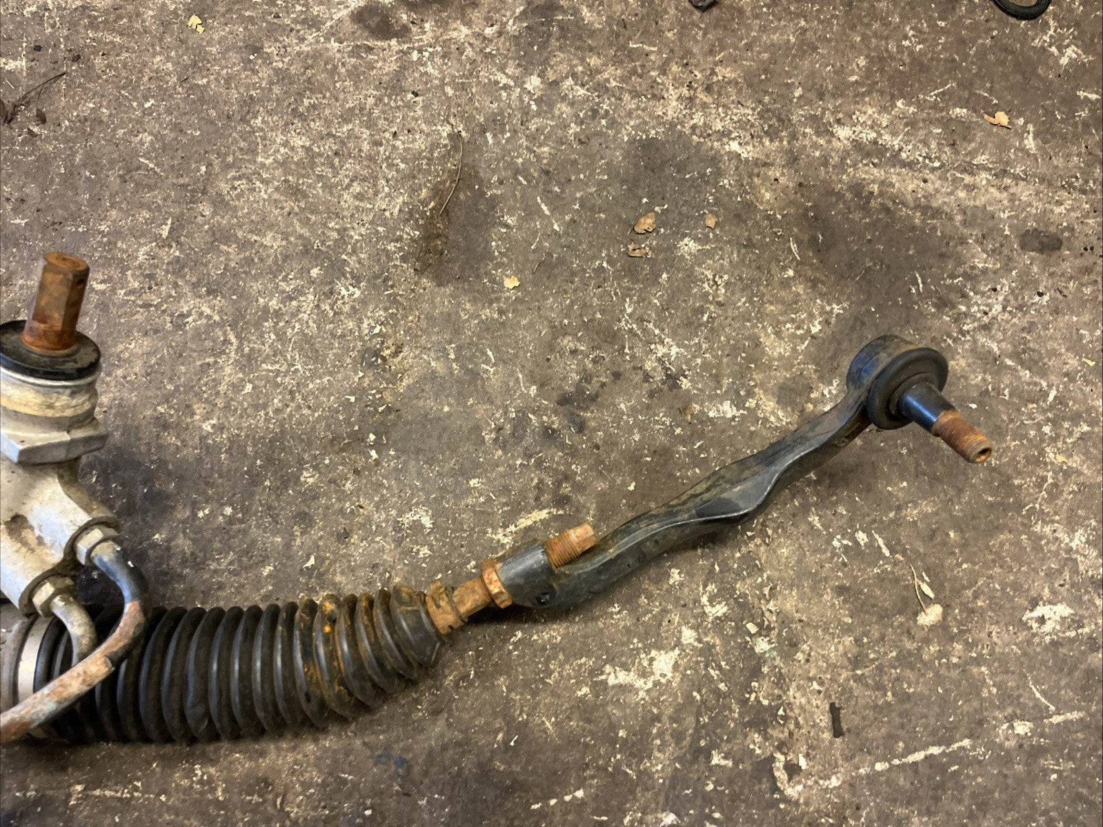 VOLKSWAGEN TRANSPORTER T5 POWER STEERING RACK 2.5 DIESEL AUTO 2002-09 7853974147