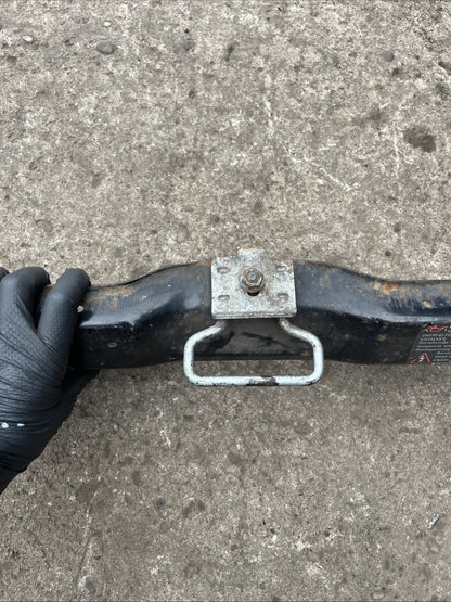 VW T4 TRANSPORTER 2001 FRONT BONNET SLAM PANEL LOCK CARRIER 7D0805563A