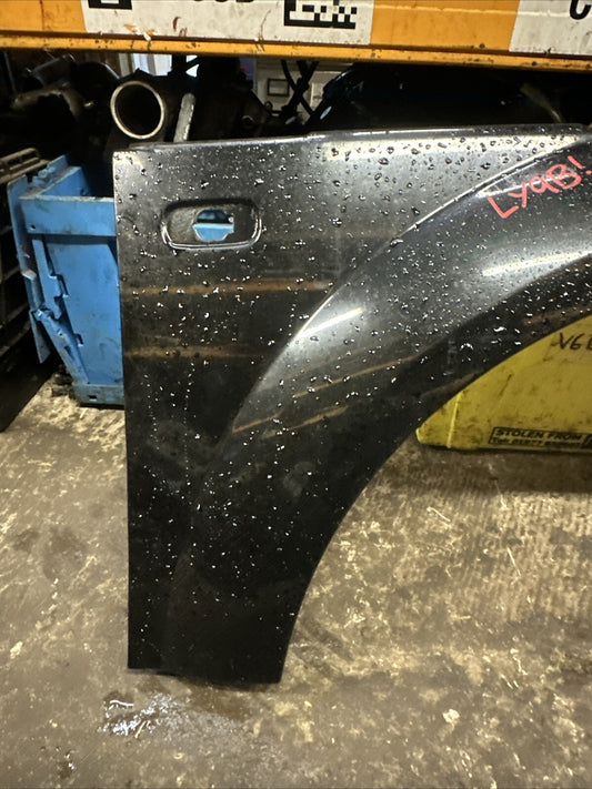 AUDI TT MK1 DRIVERS FRONT WING OFFSIDE 8N LY9B BRILLIANT BLACK