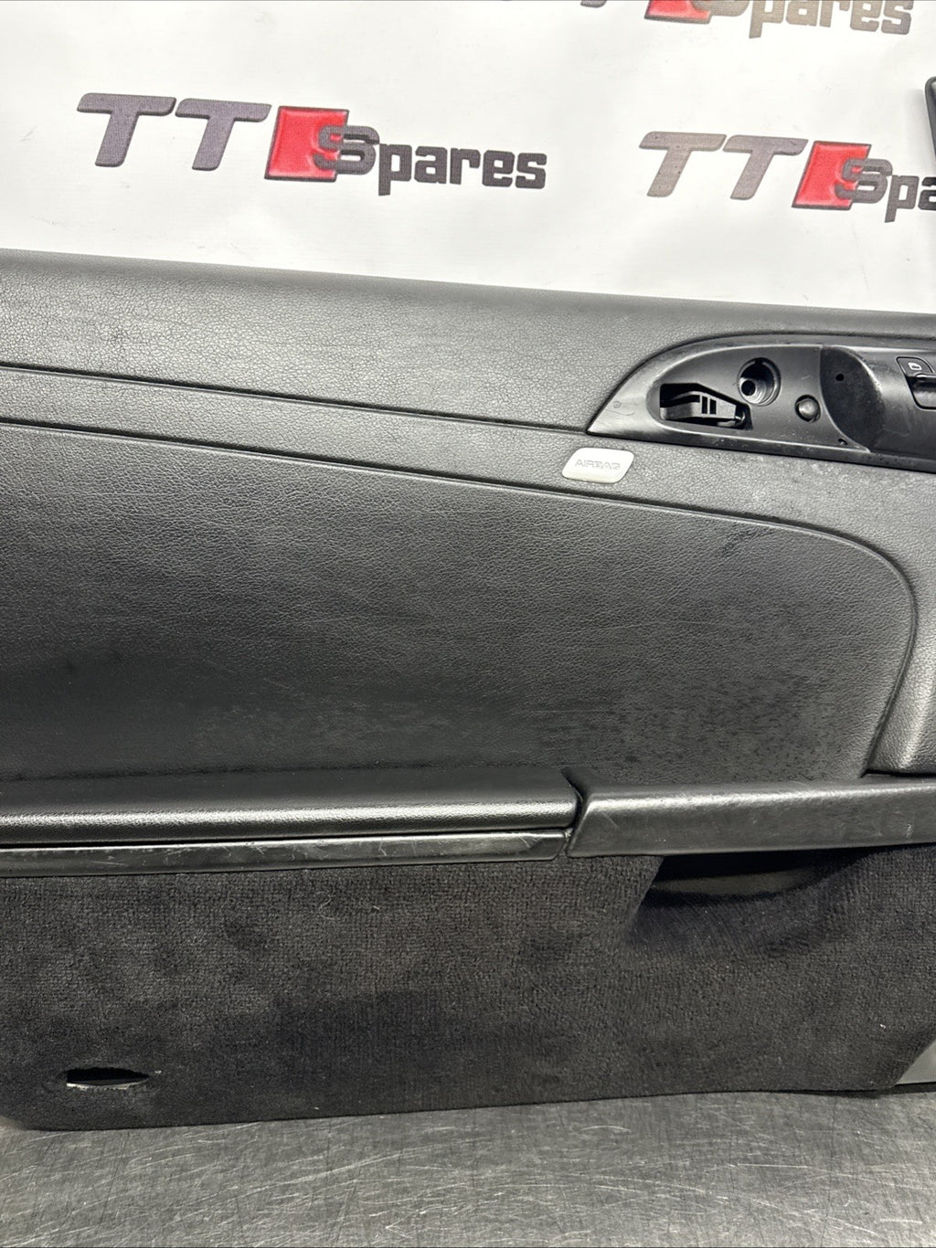 Porsche Boxster Cayman 987 911 997 Passenger Door Card Grey Leather