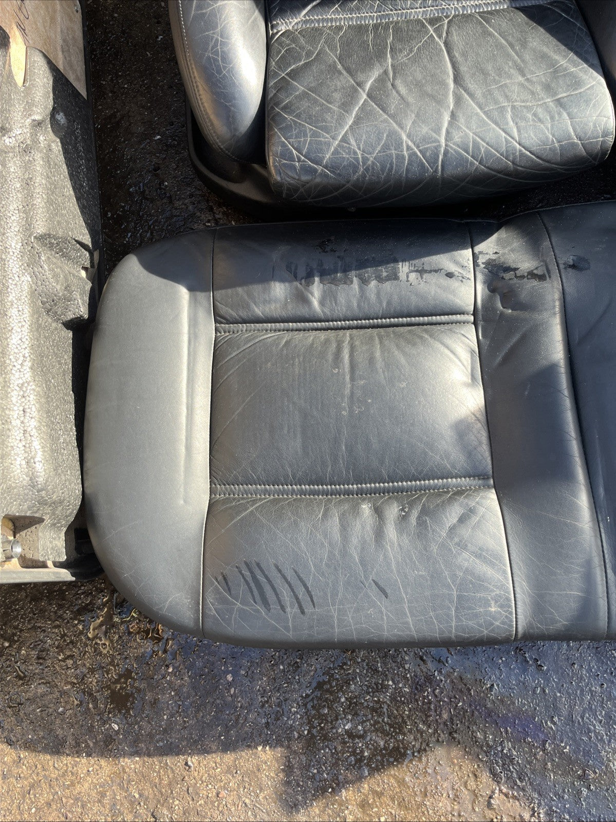 Mk3 Golf Vr6 Leather Interior in Black NO FRONT SEATS