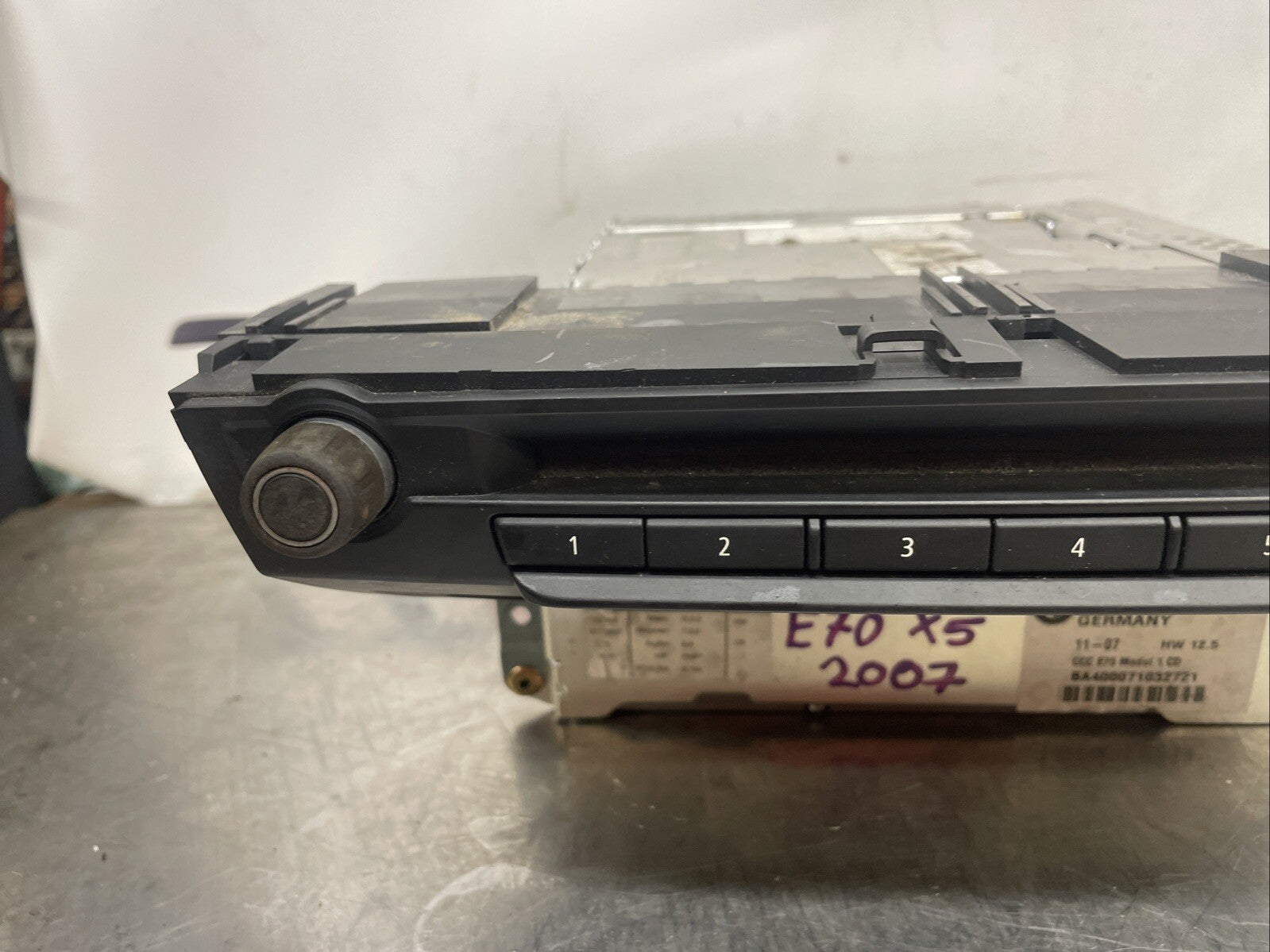 BMW X5 E70 2008 Radio CD GPS player head unit 6583917073201 EPG37521