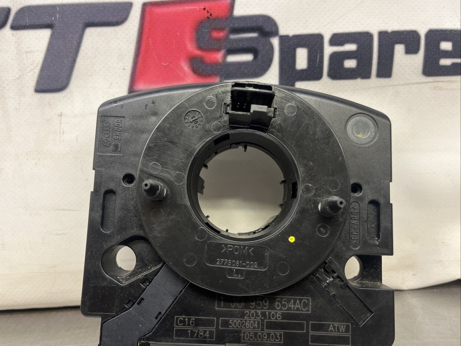 AUDI VW STEERING ANGLE SENSOR AND AIRBAG SLIP RING SQUIB 1J0959654AC