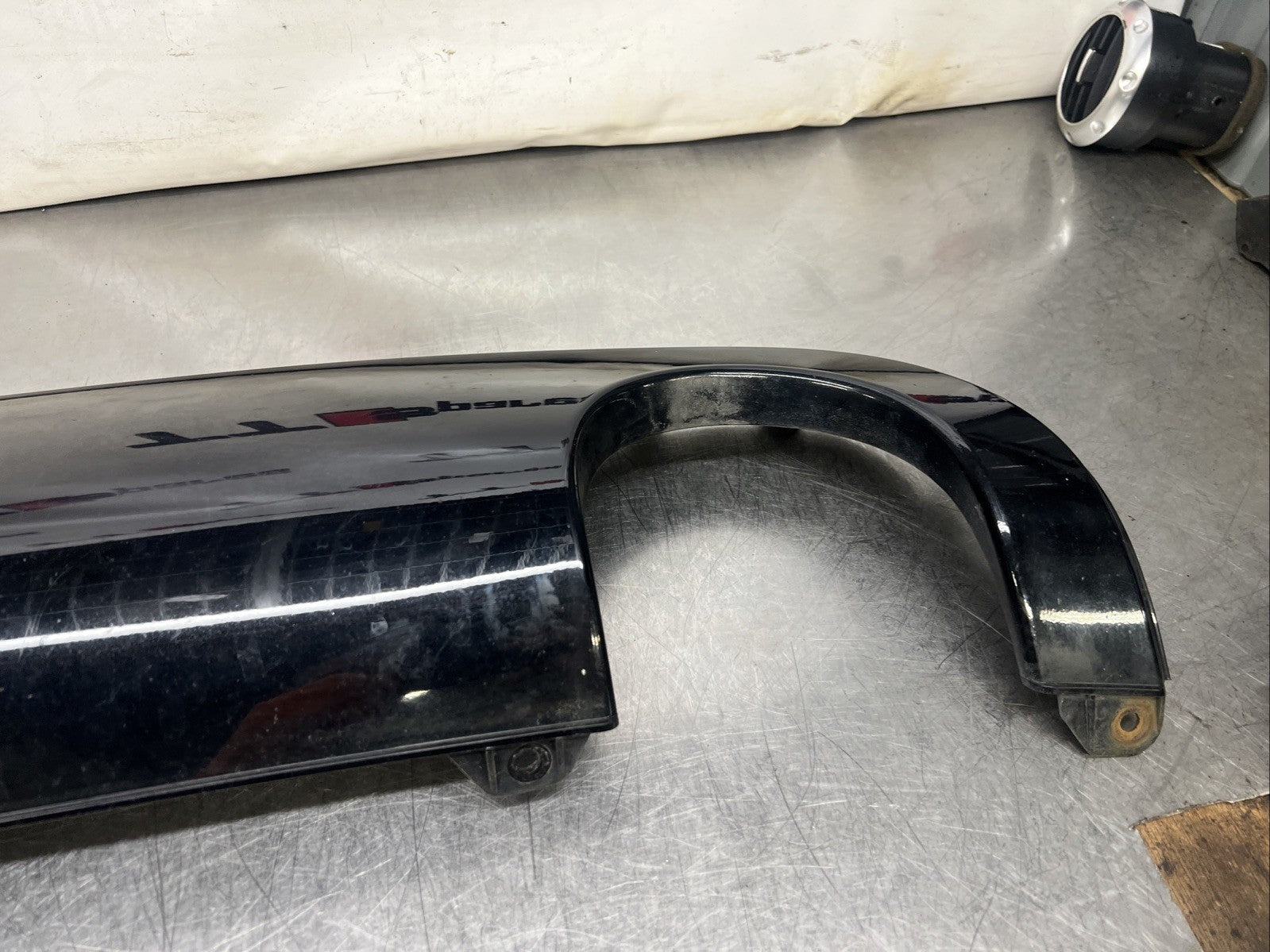 98-06 MK1 8N AUDI TT REAR BUMPER DIFFUSER  BLACK