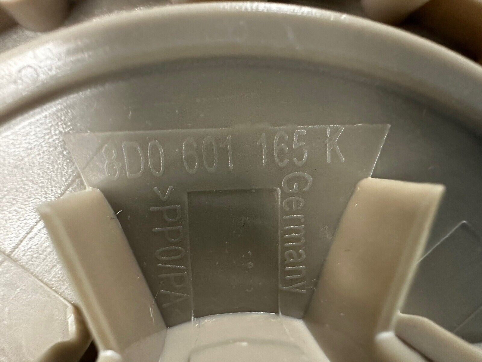 4 x Audi TT Silver/Grey Wheel Centre Caps MK1 8D0601165K 146mm *UK Stock*’