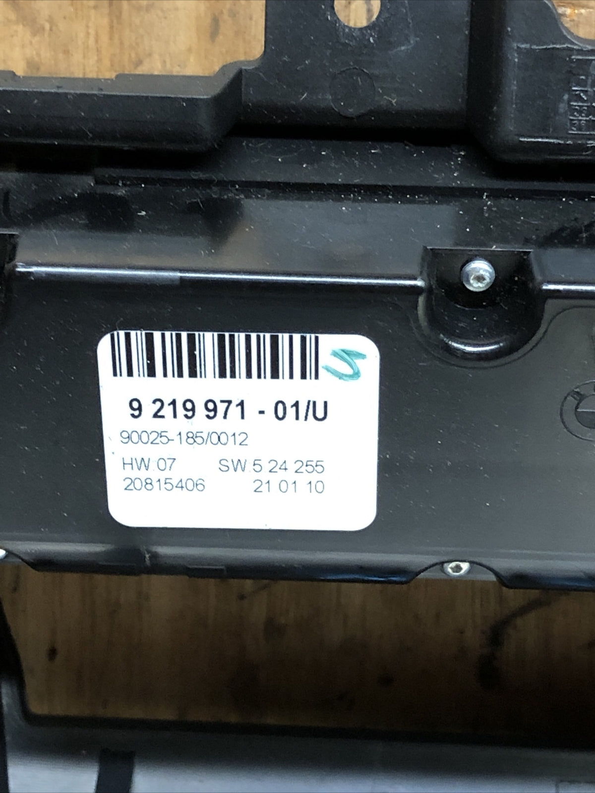 Genuine BMW E70 X5 Climate Heater Control Air Conditioning 9219971 9 219 971