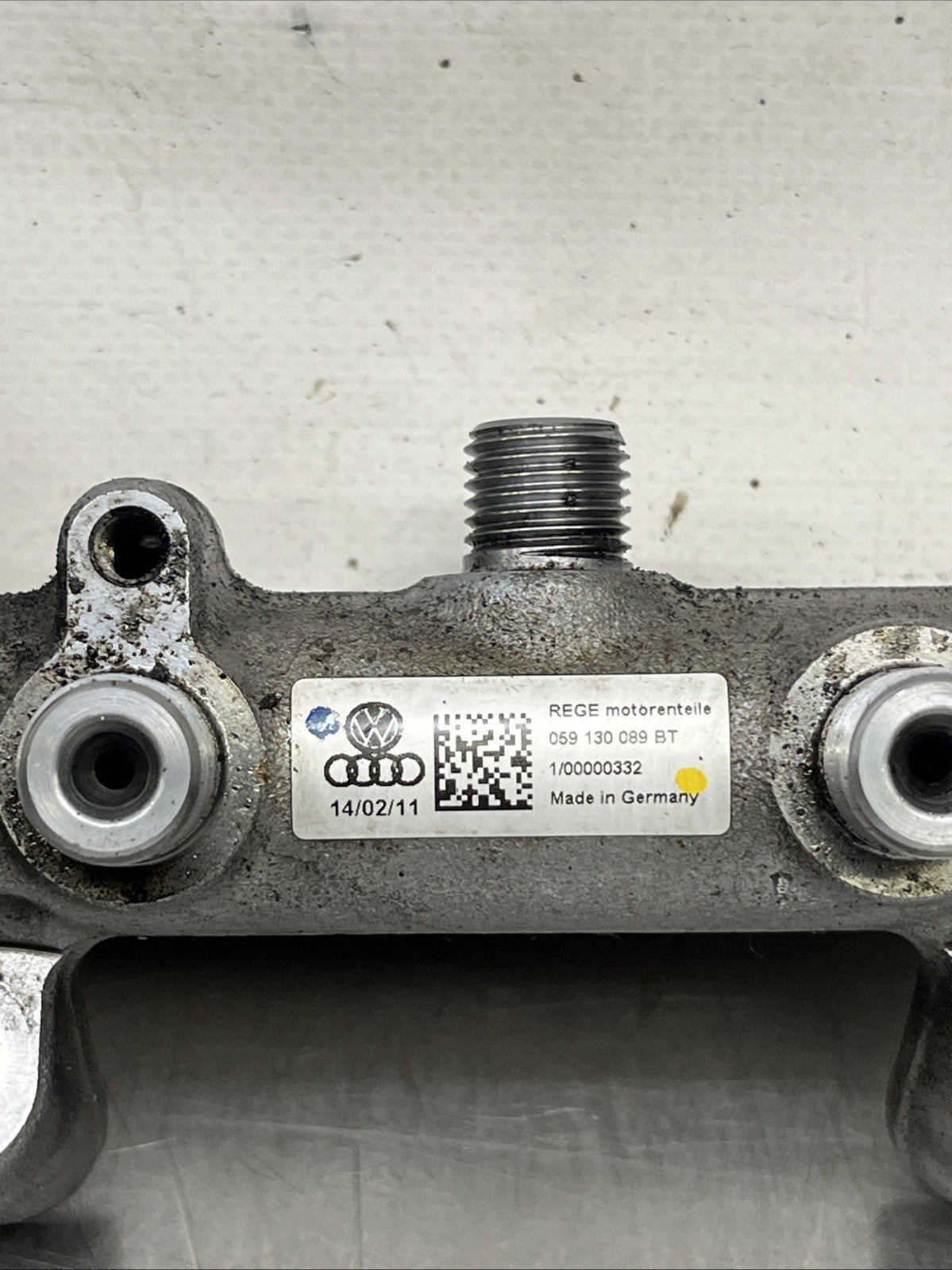 Audi A5 A6 Q7 3.0 Diesel 180kw Fuel Rail Distributor 059130089BT