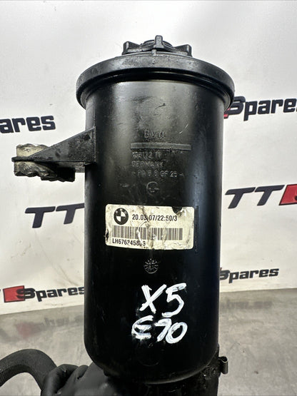 BMW X5 Power Steering Fluid Tank 2007 Diesel E70 106172
