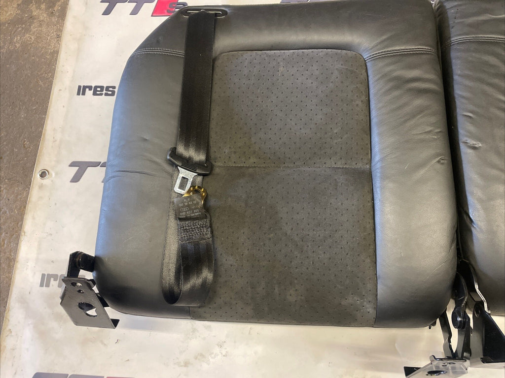 Genuine Audi TT Mk1 Half Alcantara Black Leather Seat*REAR BACK SEATS ONLY*98-06