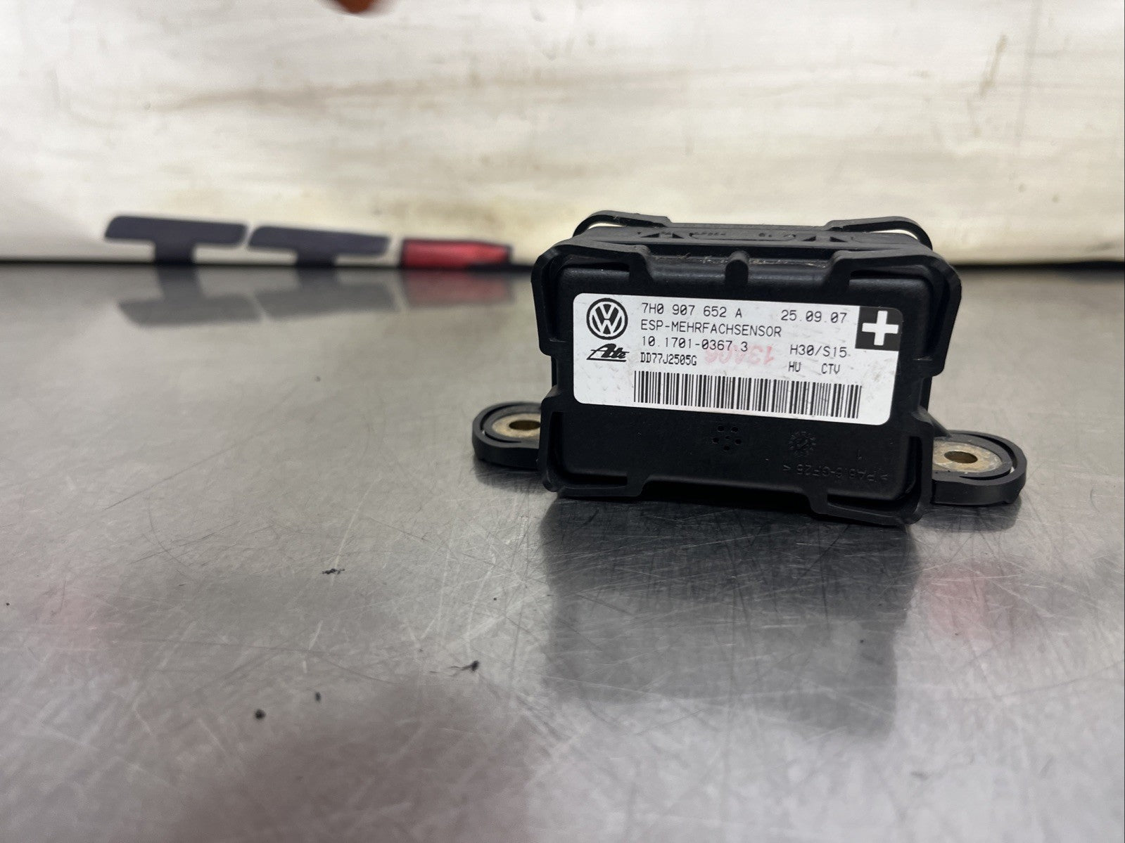 AUDI TT MK2 8J ESP YAW RATE ACCELERATION SENSOR MODULE 7H0907652A 2006-2012