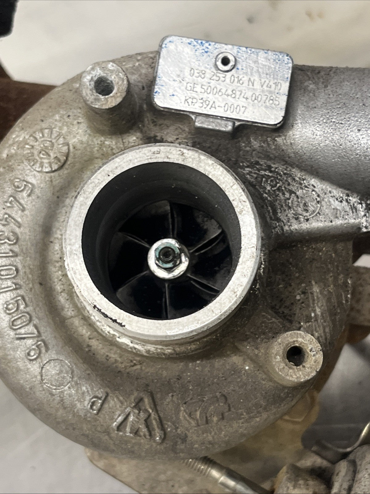 Volkswagen Beetle Turbo Turbocharger 1.9 Diesel 2004 AXR 038253016N