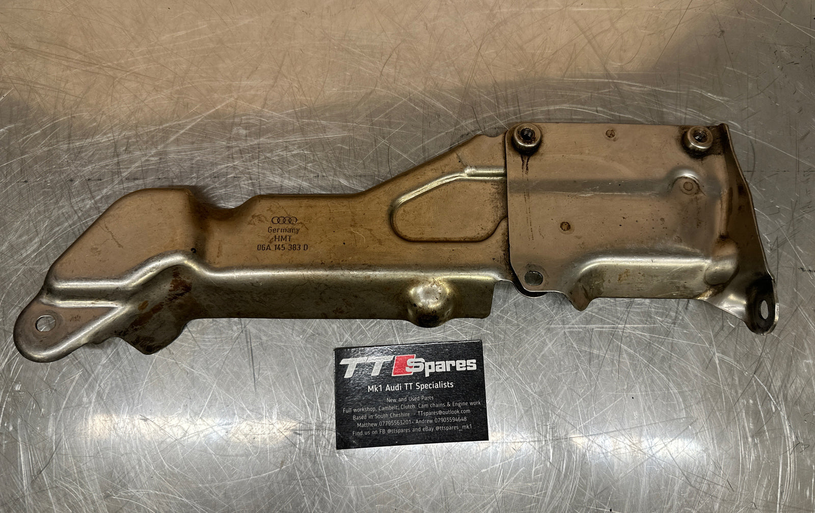 AUDI TT 8N MK1 1.8 TURBO TURBO BOOST SUPPORT BRACKET MOUNT 06A145383D