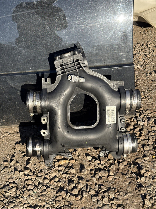RANGE ROVER L405 4.4 V8 DIESEL INTAKE MANIFOLD AND THROTTLE BODY AH4Q6K770-DB