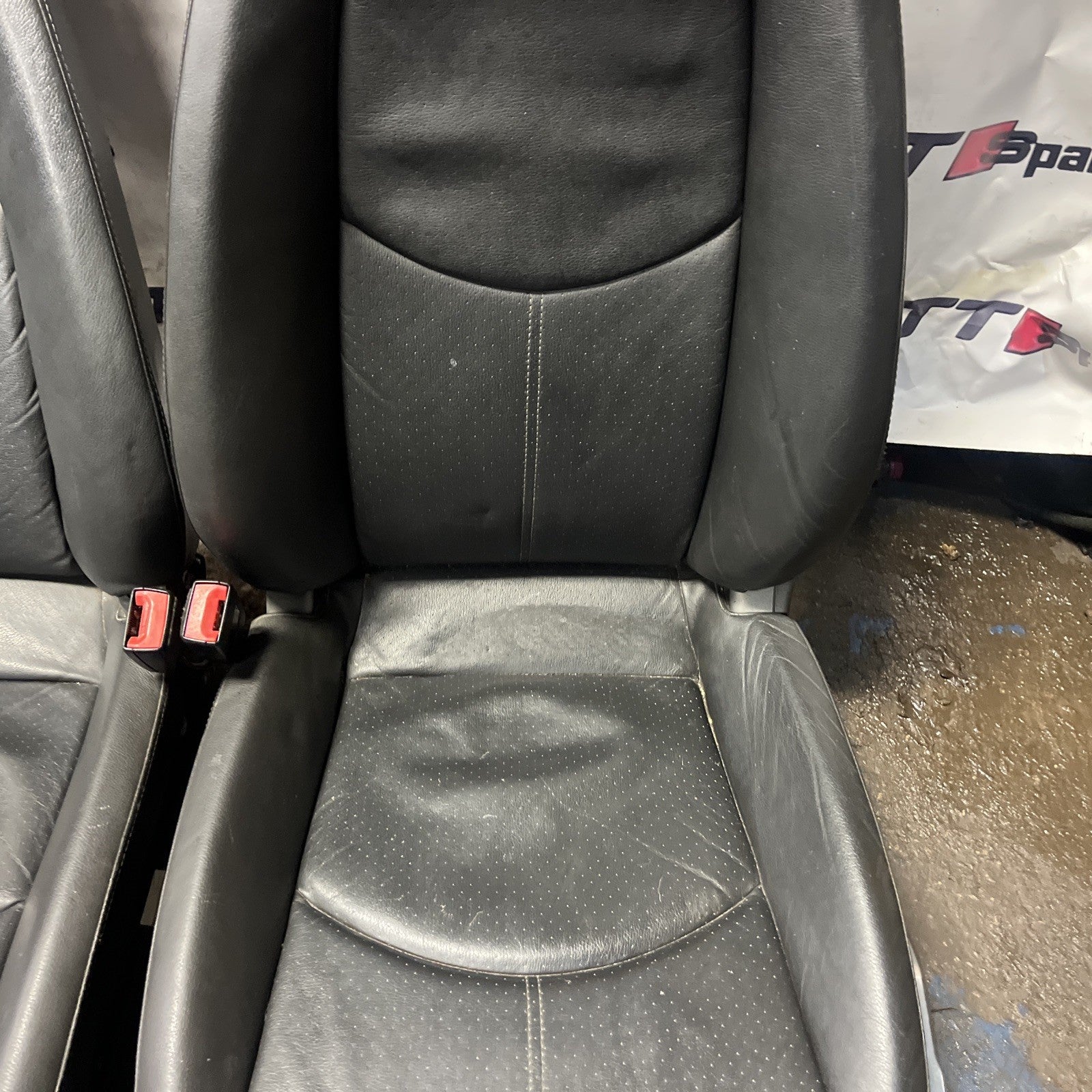 PAIR OF 2005-2013 987 987.2 PORSCHE CAYMAN BOXTER WING BACK FRONT SEATS 2 DOOR