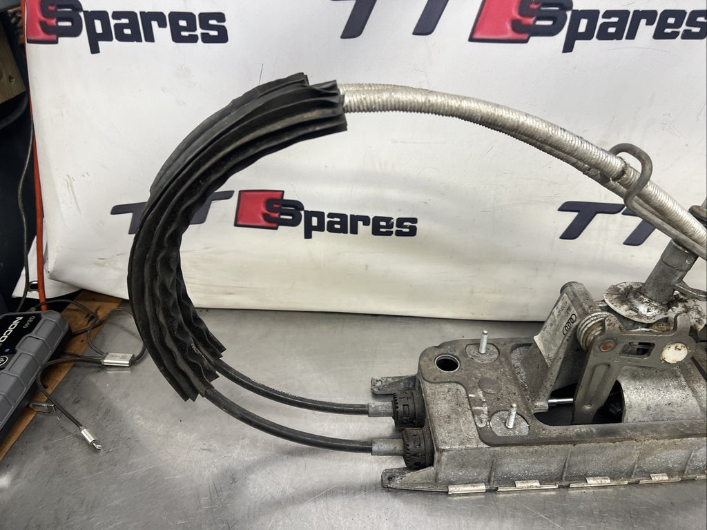 2014 AUDI TT BLACK EDITION 2L TDI 6 SPEED SHIFTER LINKAGE & MECHANISM 8J0711049G