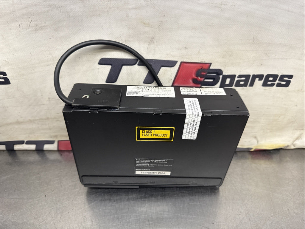 Audi TT Mk1 8N 98-06 Roadster 6CD Changer with Round Plug 8N7035111A