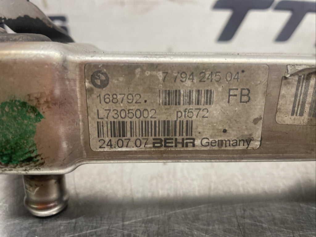 BMW 3 E90 E91 2007 Diesel EGR valve cooler L7305002 FRC92803