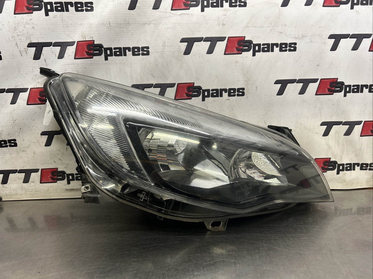 2015 VAUXHALL ASTRA 13365293 OS RIGHT DRIVER'S HEADLIGHT LAMP EXCITE CDTI ECOFLE