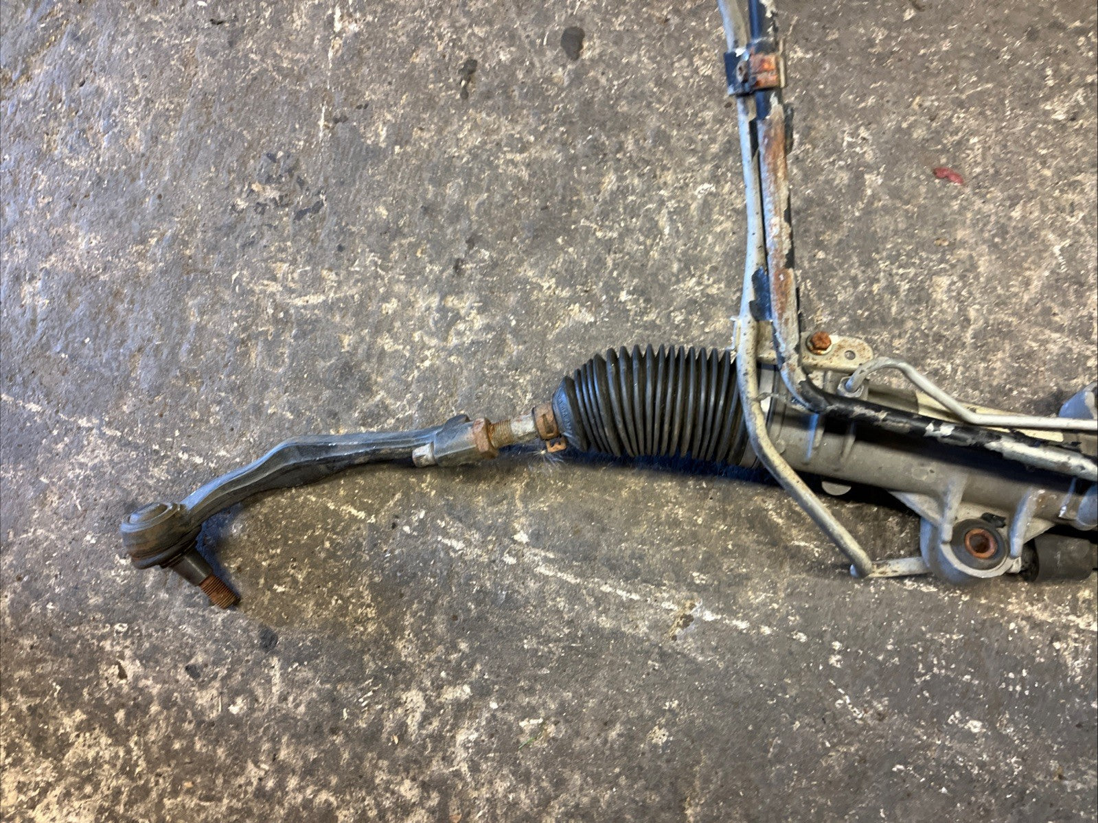 VOLKSWAGEN TRANSPORTER T5 POWER STEERING RACK 2.5 DIESEL AUTO 2002-09 7853974147