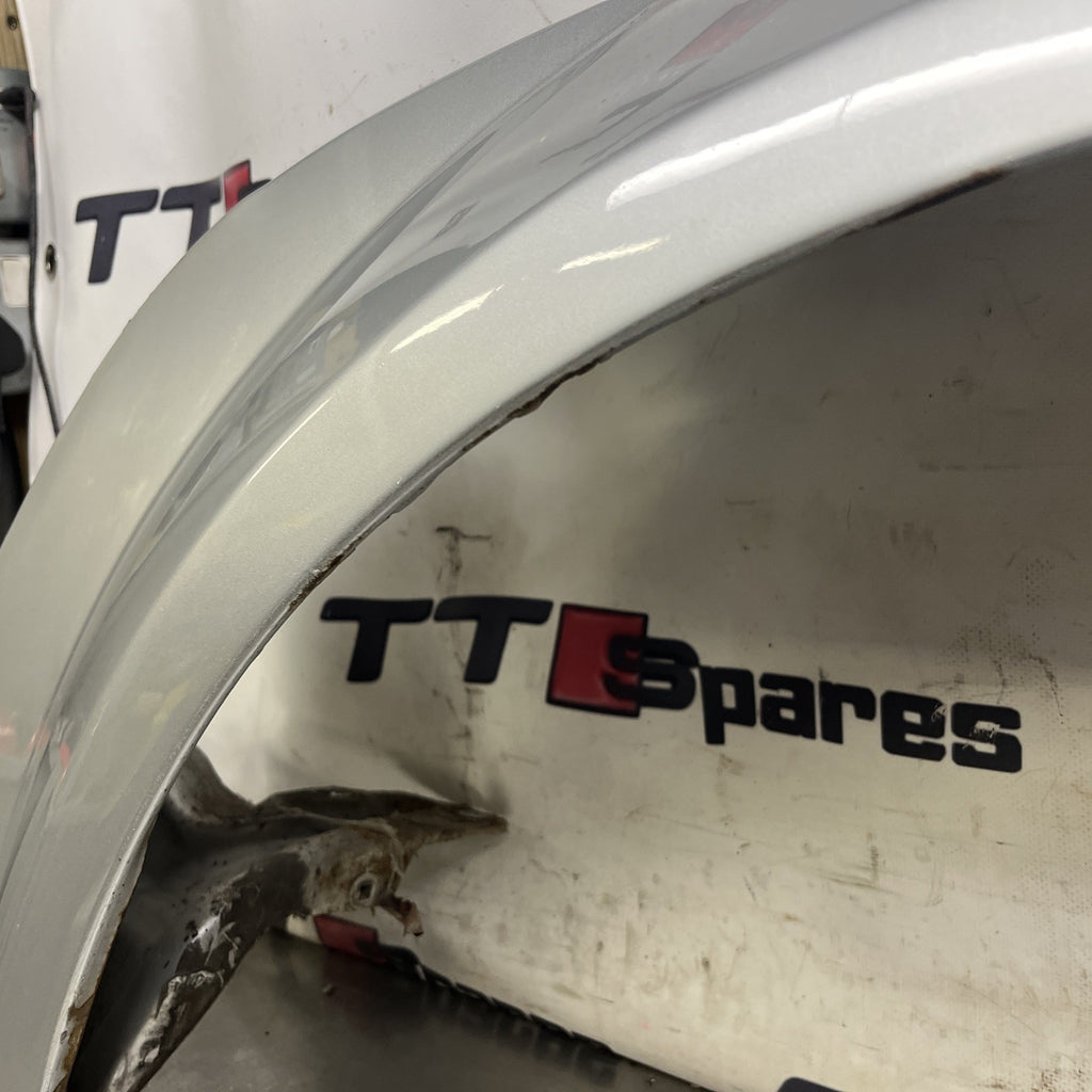 AUDI TT MK1 8N 98-06 OFF LEFT SIDE FRONT WING FENDER QUATER PANEL SILVER LY7W
