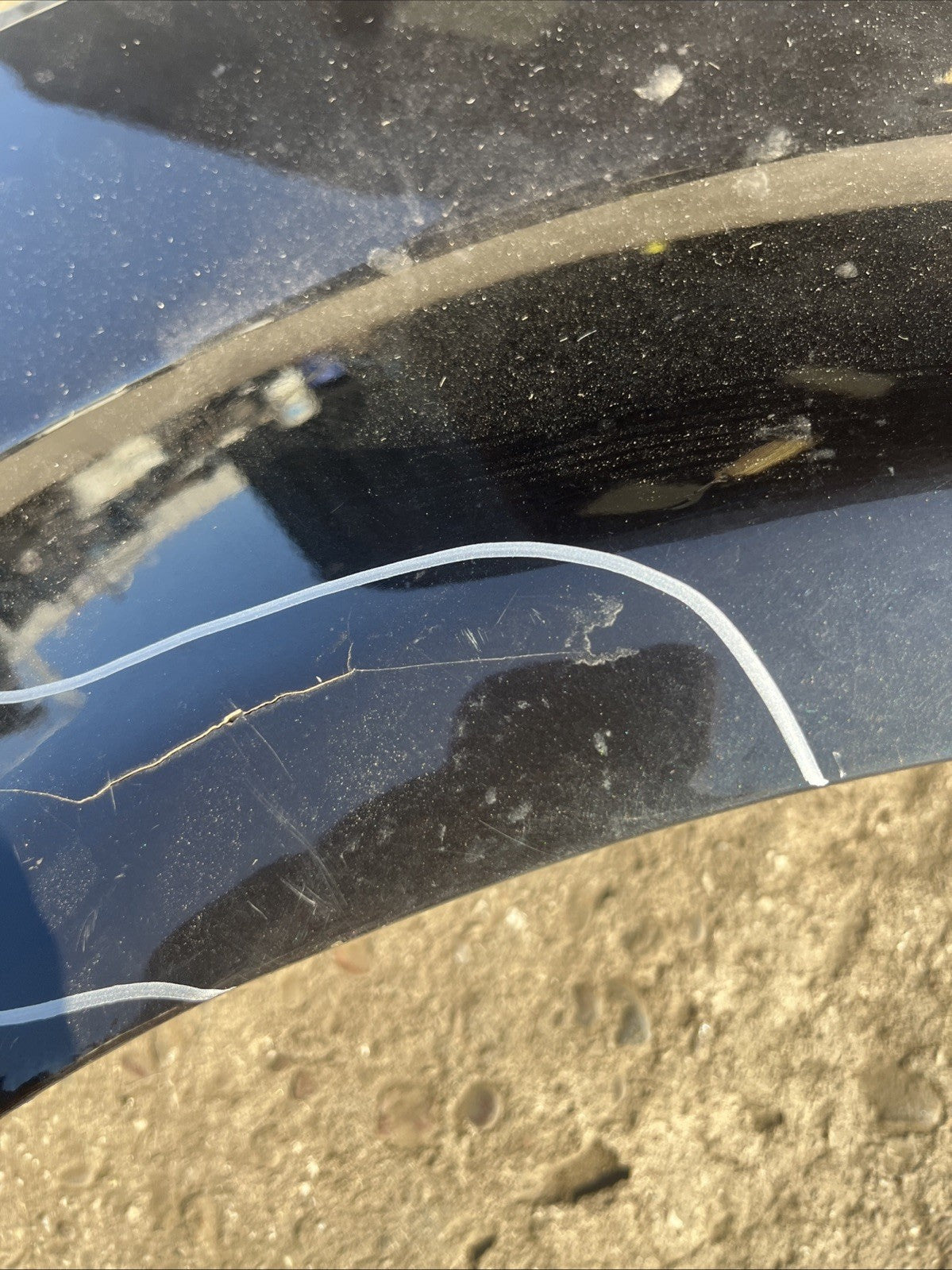 AUDI TT MK1 8N 98-06 LEFT NEAR SIDE FRONT WING FENDER Black