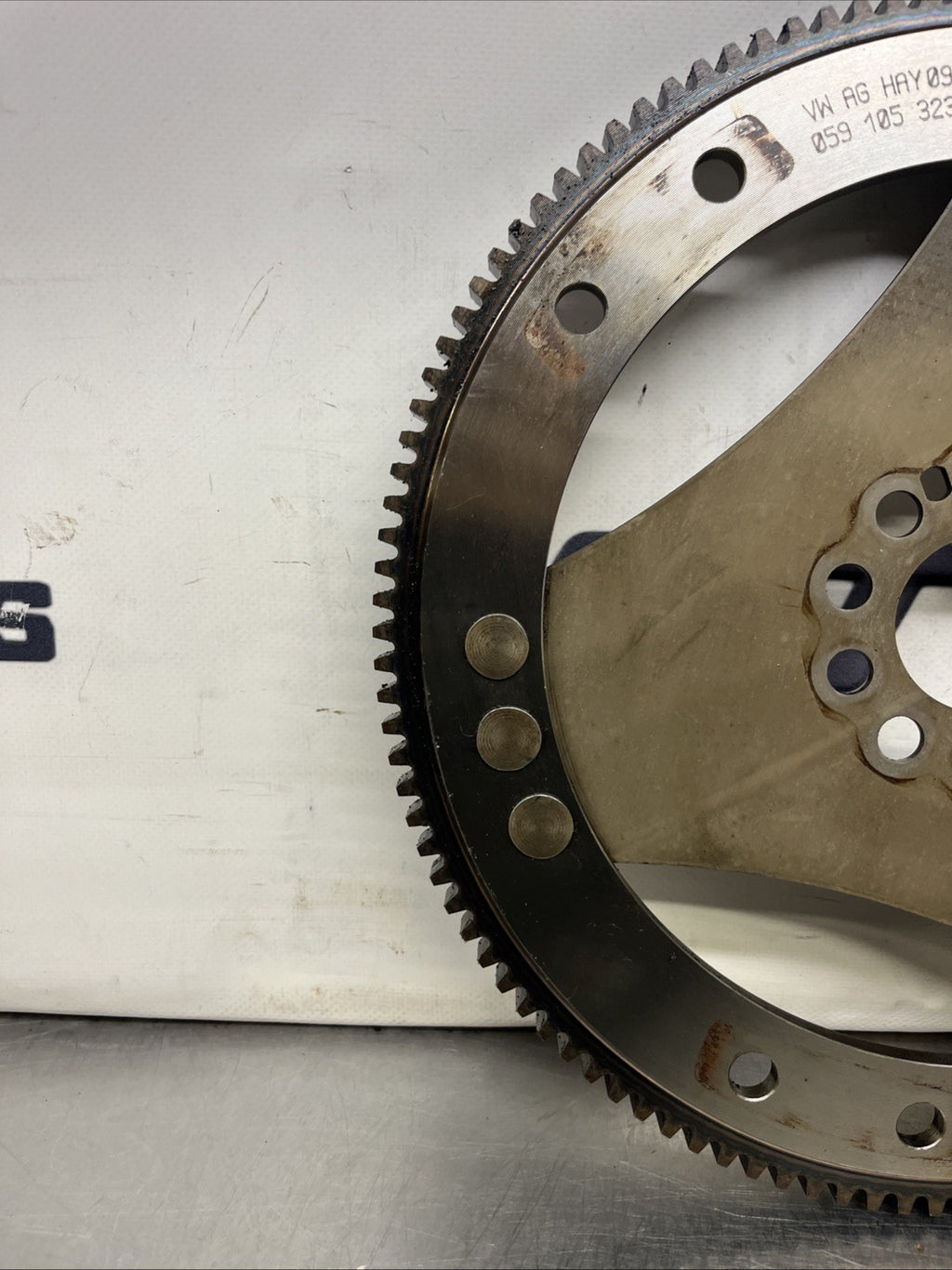 AUDI Q7 FLYWHEEL RING GEAR AUTOMATIC 3.0TDI / CJGA - CJG 059105323BQ MK1 4L 2011