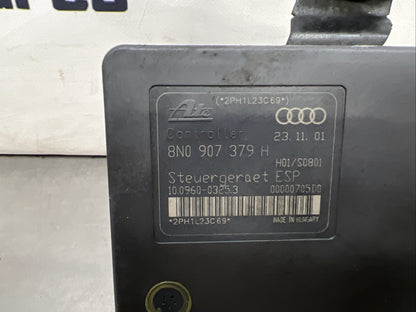 1998-2006  AUDI TT MK1 1.8T 225 BAM QUATTRO ABS PUMP 8N0614517E 8N0907379H