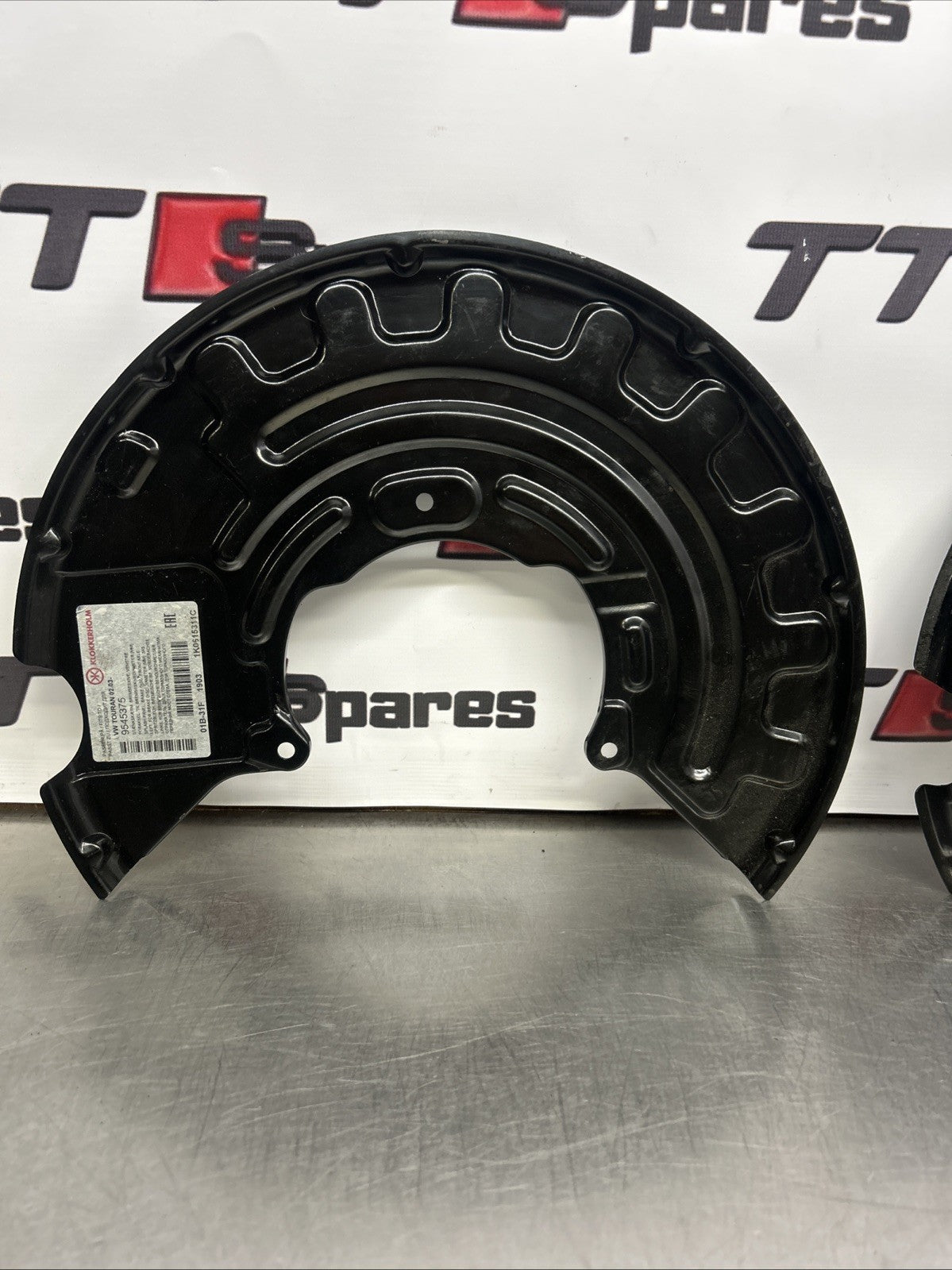 Brake Backing Plate Dust Shield - Front LH+RH - fits Audi A3 (8P_)