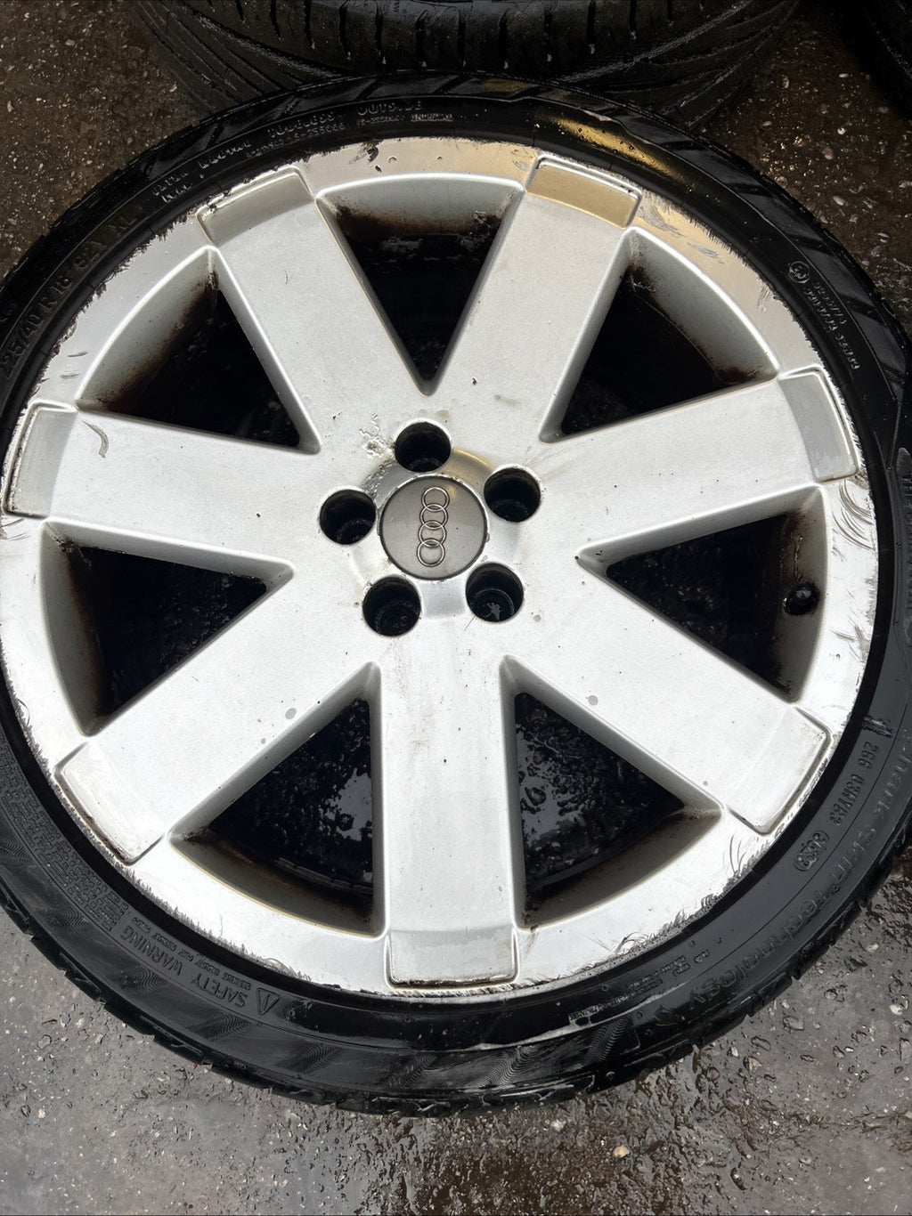 4X AUDI TT 3.2 V6 8N ALLOY WHEELS 8N0601025T