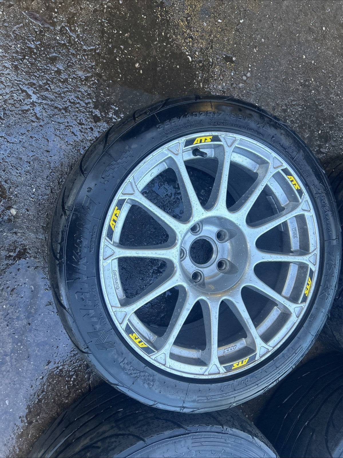 ATS WTCC 907 ALLOYS Magnesium 5x112 Mk2 SEAT Leon Actual TOURING CAR WHEELS