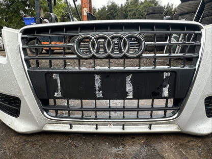 AUDI A5 (2009) FRONT BUMPER IN WHITE