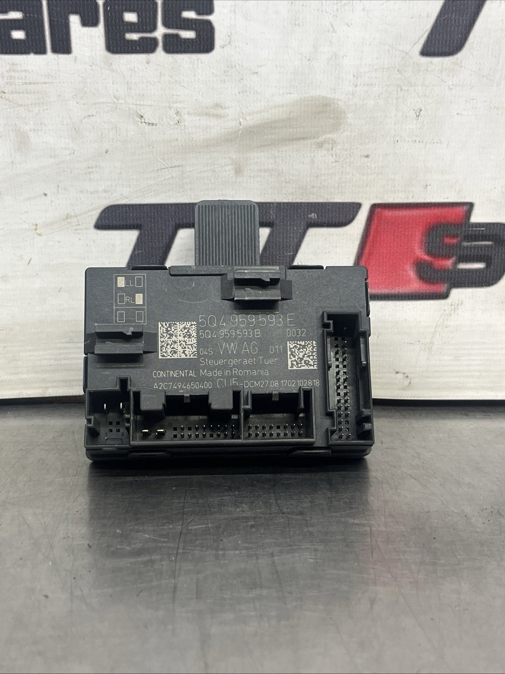 13-20 SKODA OCTAVIA MK3 FRONT DRIVER DOOR ECU CONTROL MODULE 5Q4959593E