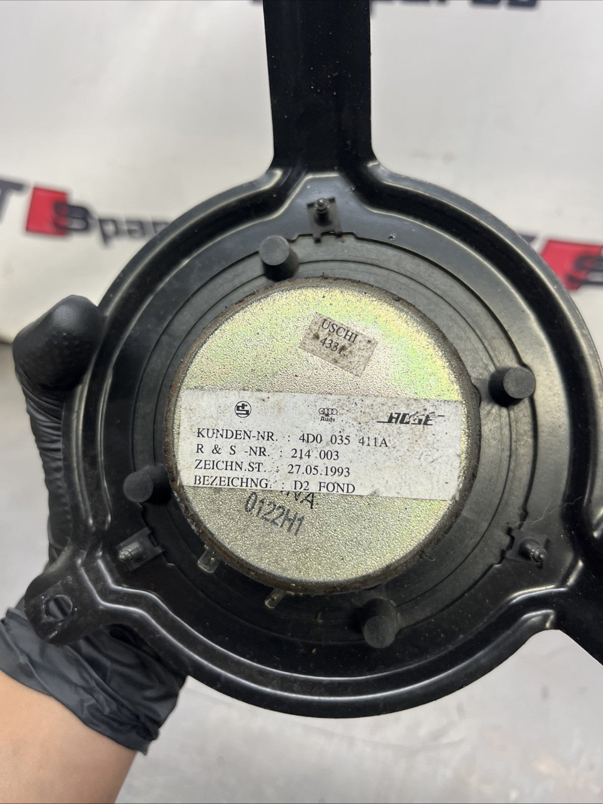 AUDI TT MK1 A8 S8 D2 REAR BOSE SPEAKERS 4D0035411