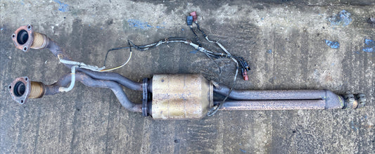 AUDI TT 8n mk1 3.2 V6 CATALYTIC CONVERTER GENUINE+LAMBDA PROBES CAT 1J1131701J