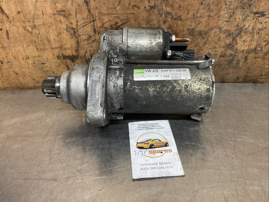 2008 AUDI TT TFSI MK2 8J - 2.0 PETROL STARTER MOTOR 02M911023M - UAM