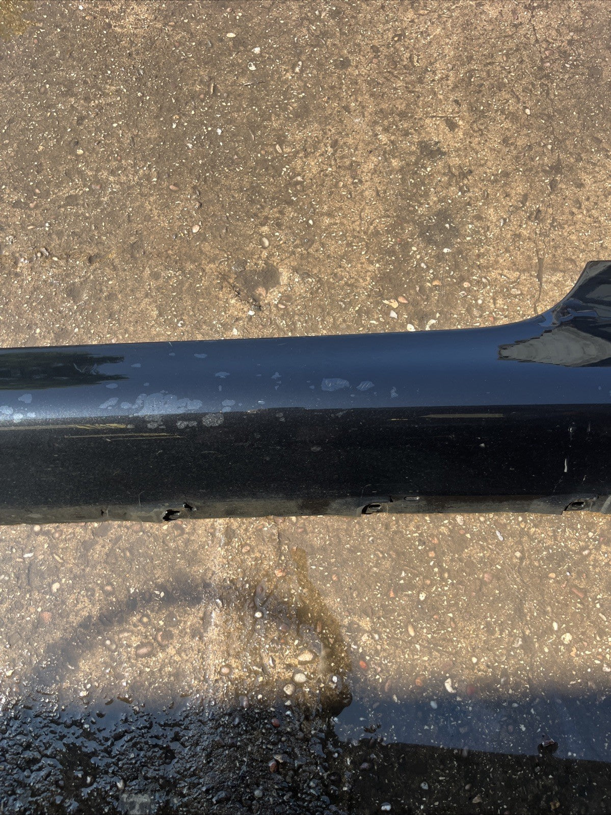 06-14 MK2 8J AUDI TT SIDE SKIRT SILL COVER LH PASSENGER SIDE BLACK 3 DOOR COUPE