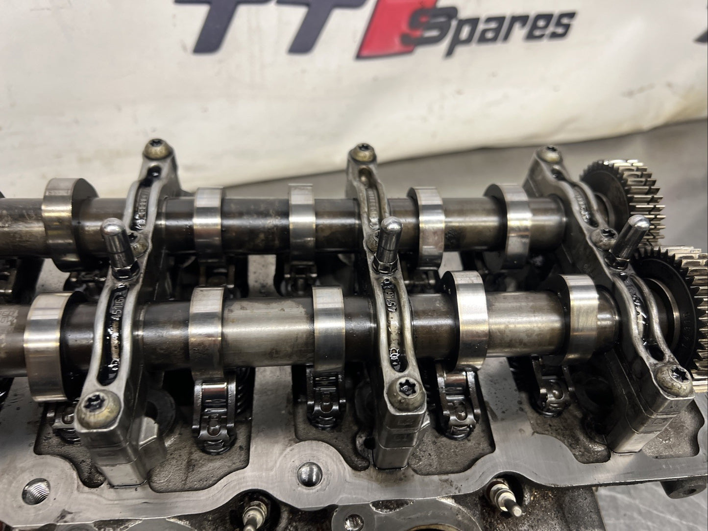 AUDI Q7 CYLINDER HEAD RIGHT SIDE 3.0 TDI / CRCA - CRC DIESEL MK1 4L 2014