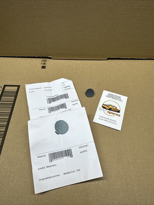 Audi TT Mk1 boot liner cover cap ( GREY ) part number 8N0853140 BRAND NEW