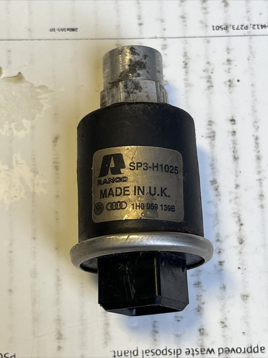 1H0959139B SP3 H1025 OE Audi A3  Air Conditioning AC Pressure Sensor