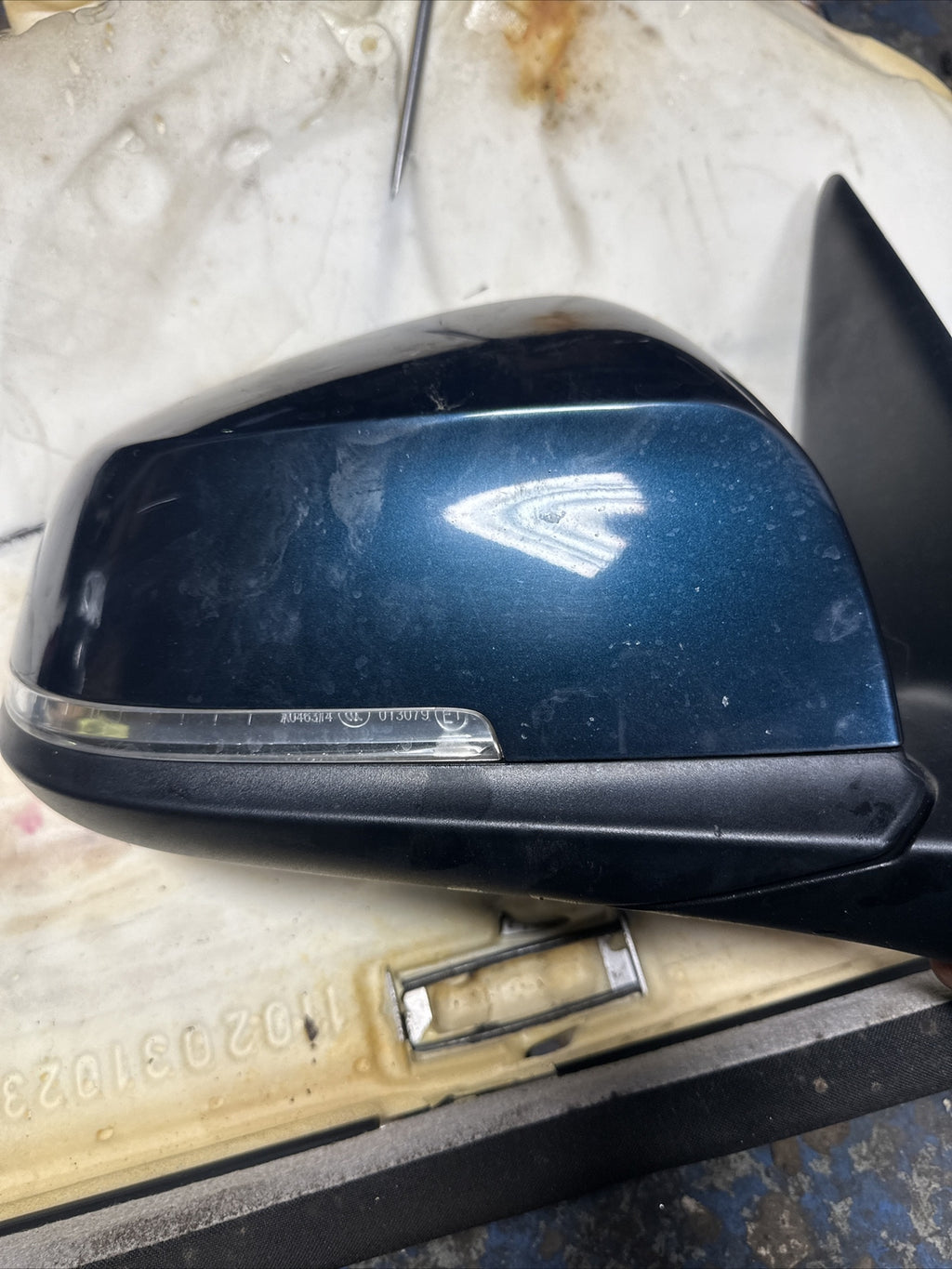 BMW 1 SERIES F20 Wing Mirror Door Mirror Right Driver 20202004 B4 MIDNIGHT BLUE