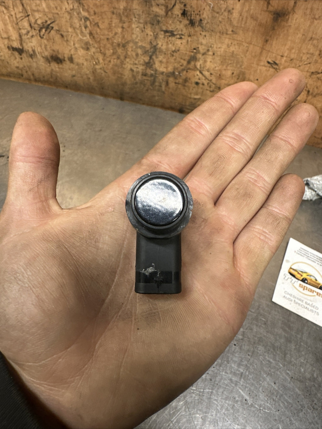 8J0907115AP AUDI TT MK2 8J 2010 PDC PARKING SENSOR  SINGLE 1X Black