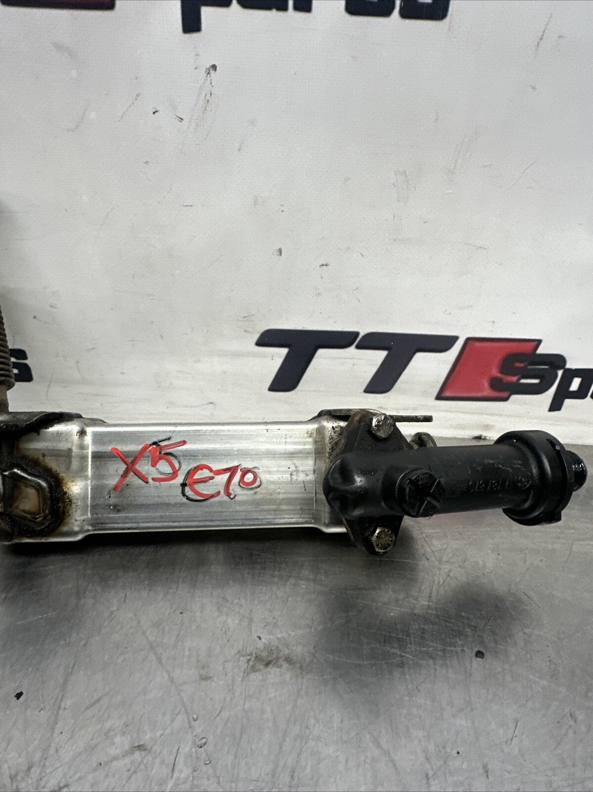 BMW X5 E70 2010 Diesel EGR valve cooler 779424505 GED78755