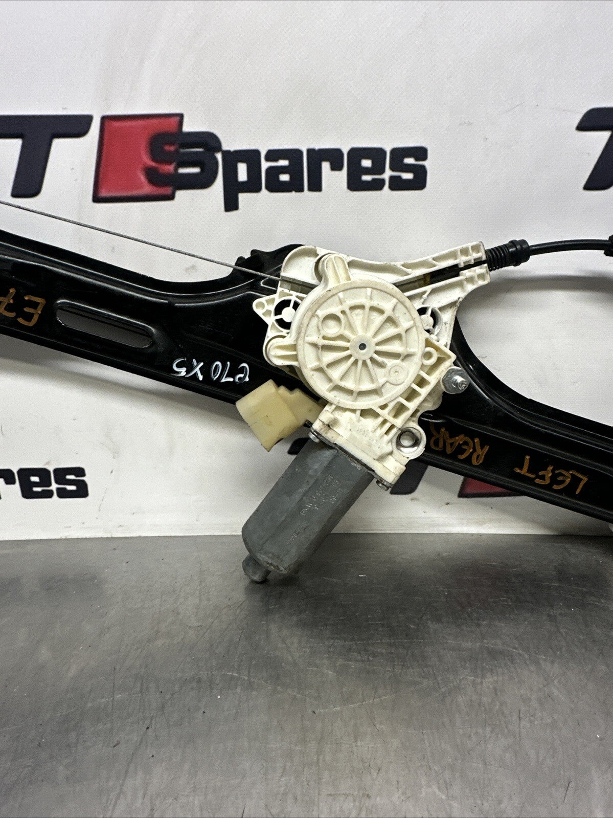 7166381e Bmw X5 2010 E70 Nsr Passengers Rear Left Window Regulator + Motor - 