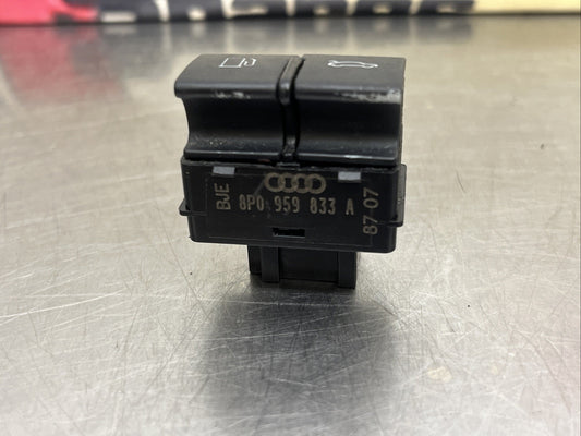 Audi TT 8J Tailgate Switch Boot Trunk Lid Fill Flap Open Release Button 7463162