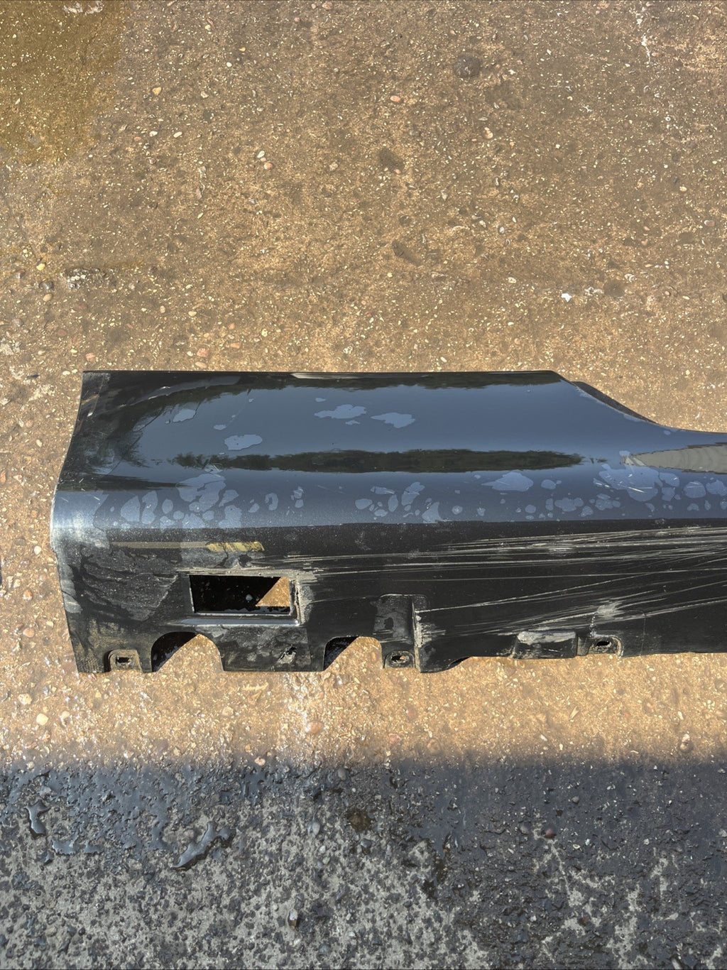 Audi TT Mk2 8J 2006-2014 Driver/Right/OS Sill Cover Side Skirt in Black