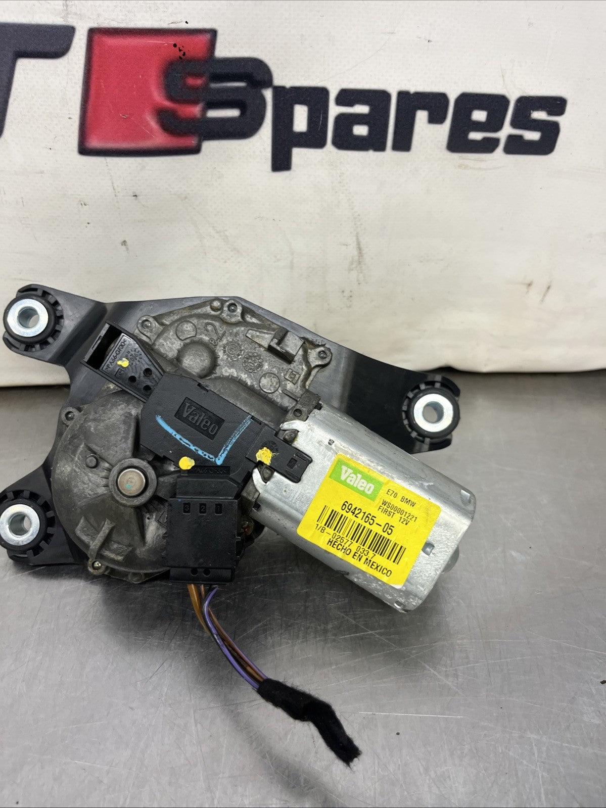 BMW X5 E70 2012 Rear wiper motor 694216505 REM3226