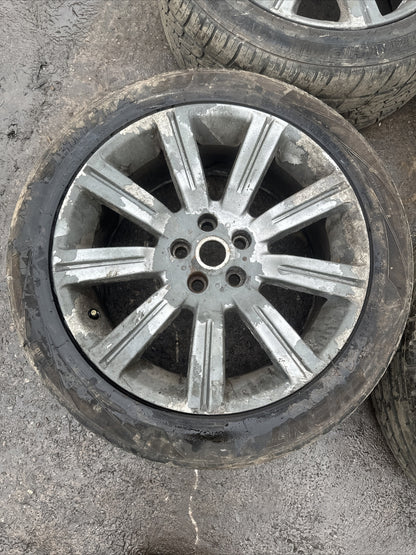 20" GENUINE RANGE ROVER SPORT STORMER ALLOY WHEELS AND TYRES VOGUE SPORT