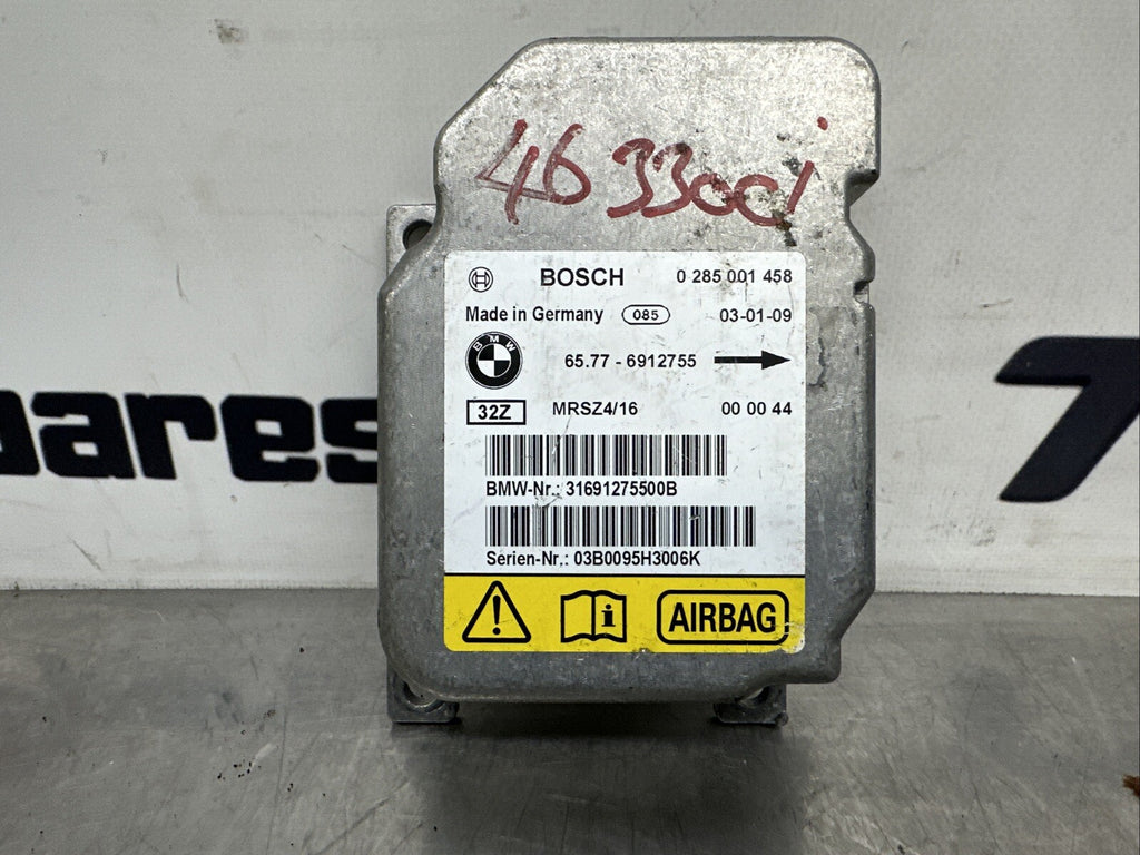 6912755 6962530 BMW 3 X5 Series E46 E53 Side Airbag Control Unit ECU Module 