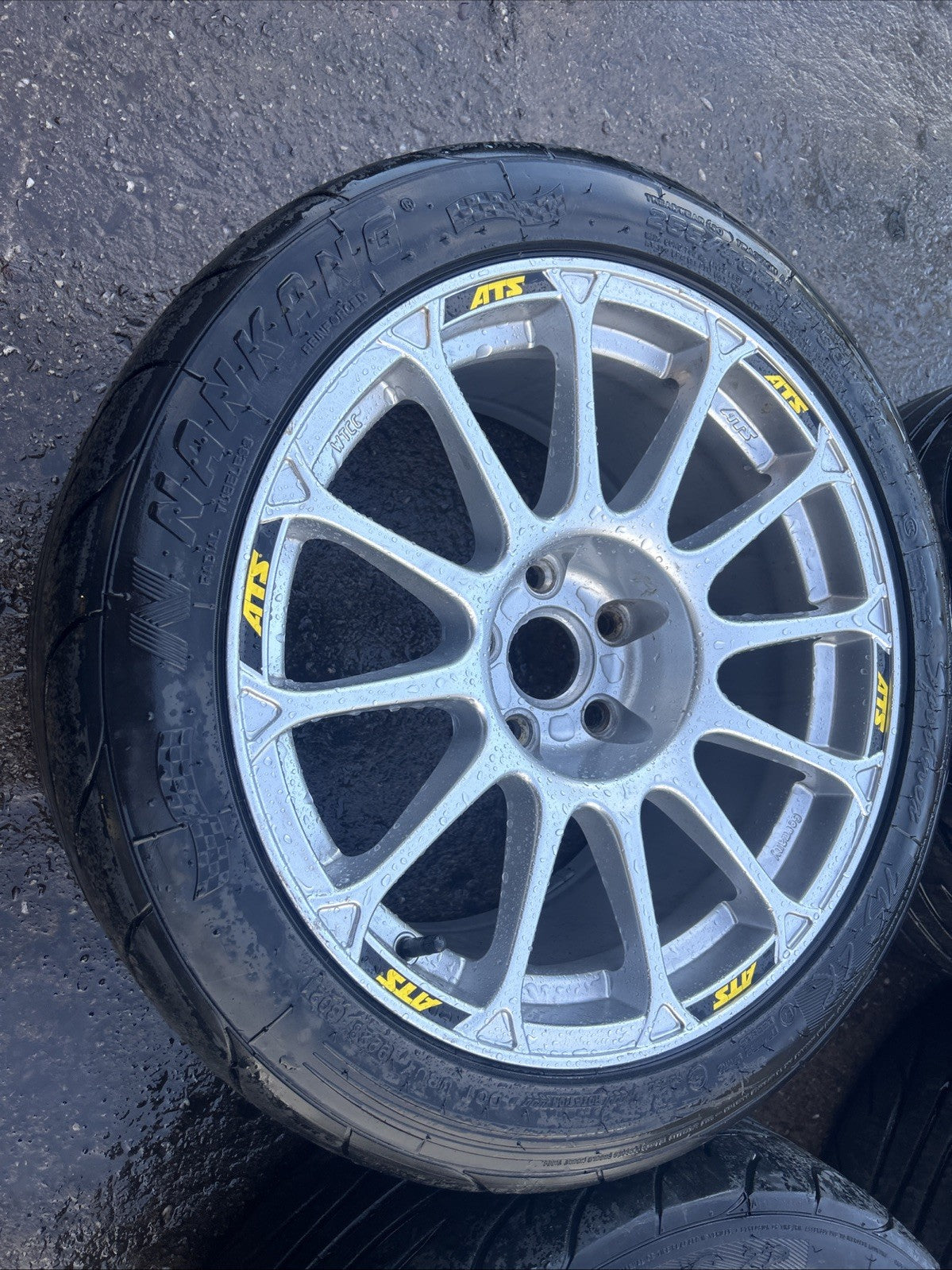 ATS WTCC 907 ALLOYS Magnesium 5x112 Mk2 SEAT Leon Actual TOURING CAR WHEELS